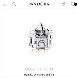 Pandora Castle Charm